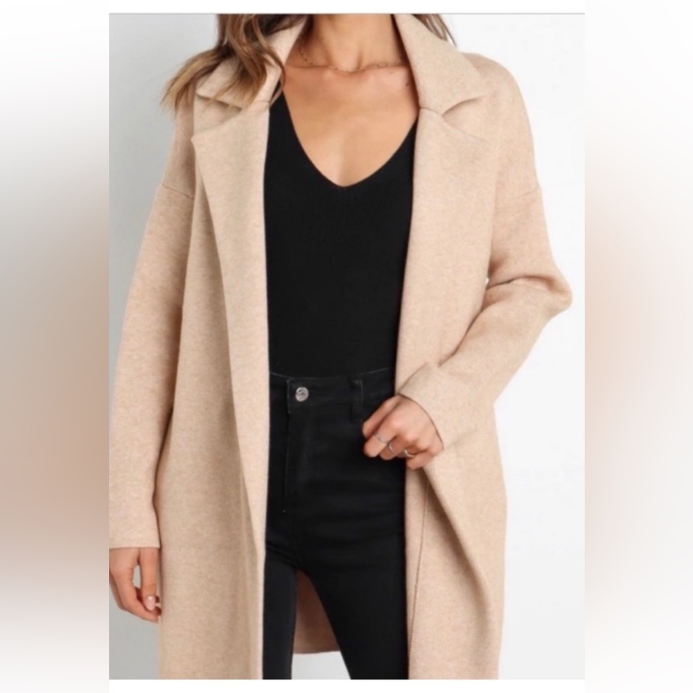 LITTLE LIES BRAND Brown Trench cardigan for Women - Picture 2 of 5